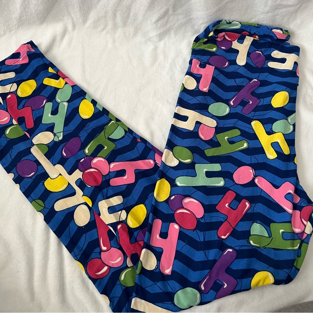 LuLaRoe leggings, balloon Pattern